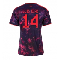 Koszulka piłkarska Bayern Munich Luis Diaz #14 Strój Trzeci dla kobiety 2026-27 tanio Krótki Rękaw
